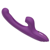 La Viva Viper Clitoral Sucking Flickering Rabbit Vibrator Purple Rabbit Vibrators